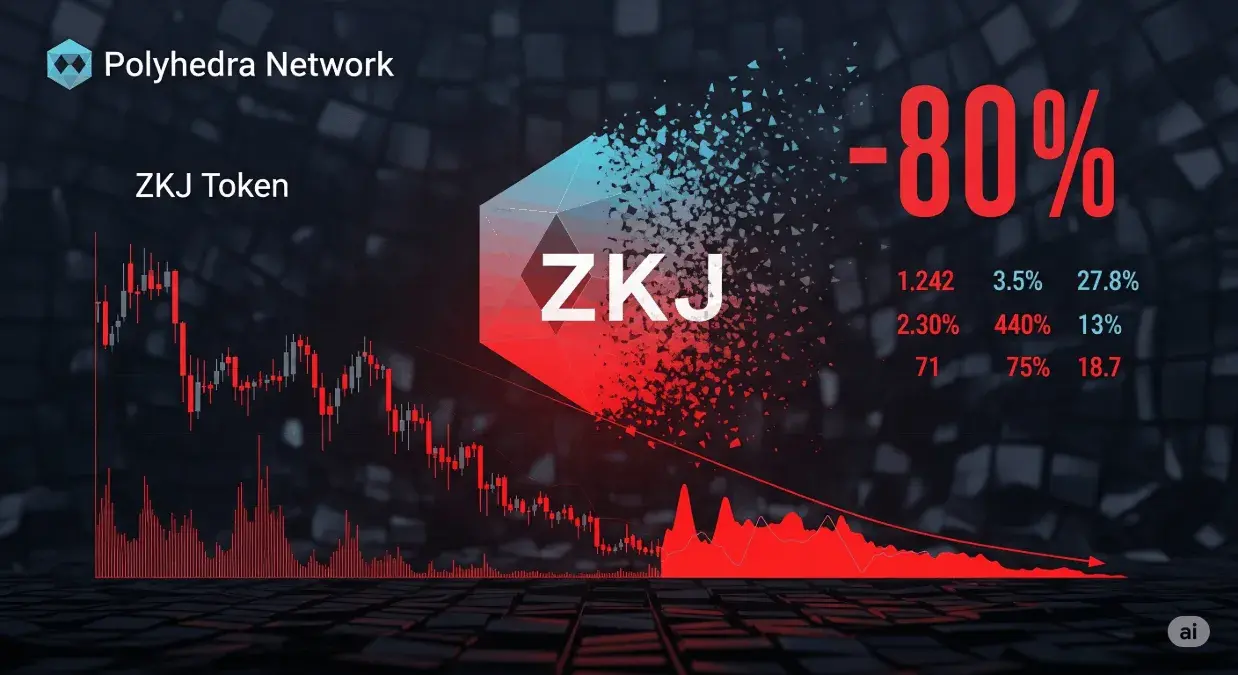 Polyhedra Network's ZKJ Token Plummets 80%: A Deep Dive into Market Volatility and Manipulation Concerns